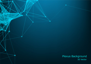abstract network connection background vector image