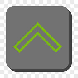 arrowhead up rounded square button vector image