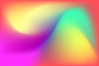 abstract gradient colors flowing background design vector image