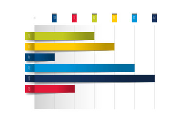 chart graph scheme simply color editable vector image