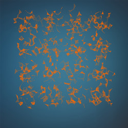 abstract mesh background chaotically vector image