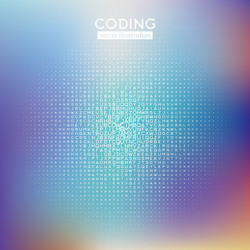 Modern Tech Gradient Background vector image