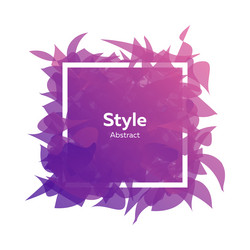 abstract graphic element with pieces looking like vector image