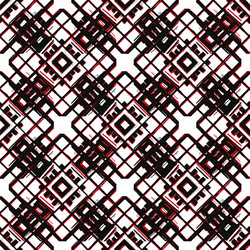 Geometric Square Pattern vector image