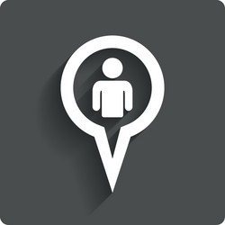 Location Pointer Icon vector image