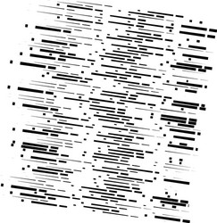 random segmented lines pattern dynamic dashed vector image