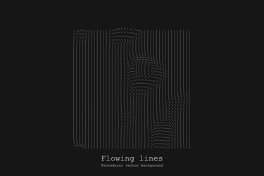 abstract line matrix pattern noise flow dynamic vector image