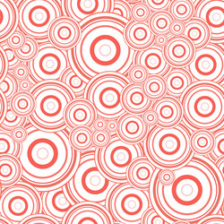 abstract round concentric orbital speaker circles vector image