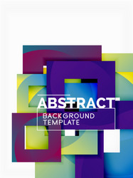 Geometric minimal abstract background vector