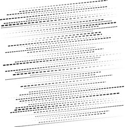 random segmented lines pattern dynamic dashed vector image