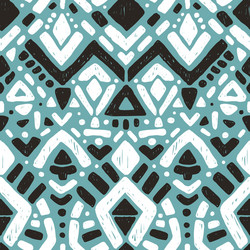 Tribal Ikat Pattern Vector Image
