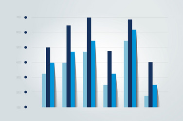 chart graph scheme simply color editable vector image