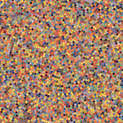 colorful pattern or texture with dots vector image