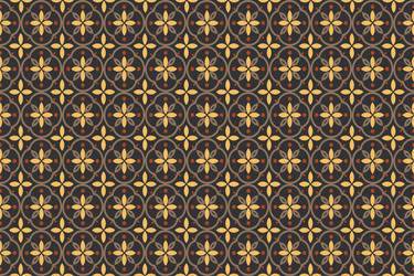 damask repeat seamless pattern background vector image