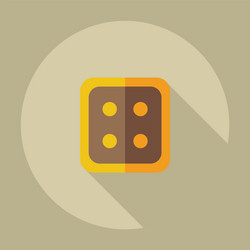 flat modern design with shadow icons button vector image
