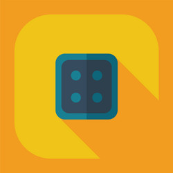 flat modern design with shadow icons button vector image