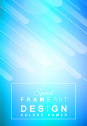 abstract geometric colorful background with high vector image