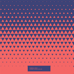 Geometric Triangle Pattern vector image