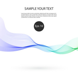 abstract colorful background with wave vector image