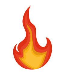 Colored flame design Royalty Free Vector Image