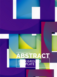 geometric minimal abstract background vector image