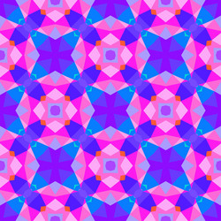 multicolor geometric pattern in bright color vector image