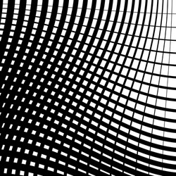 Warped Grid Mesh Pattern vector image