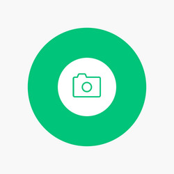 camera image basic ui vector image