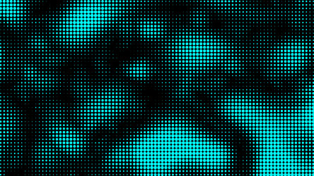 colored dot array background isolated sea wave vector image