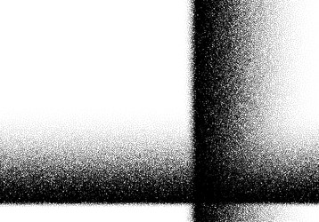 abstract background with layers of scattered dots vector image