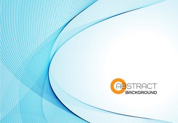 abstract color wave design element vector image