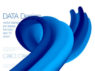 abstract blend background template for web site vector image