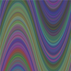 abstract wavy background from thin curved lines vector image
