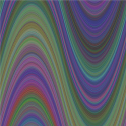 Abstract wavy background from thin curved lines vector