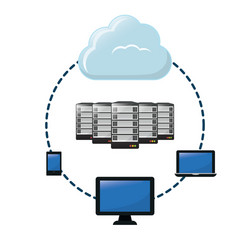 database design vector image