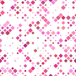 geometrical diagonal square pattern background vector image