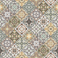 patchwork abstract patterns vector image