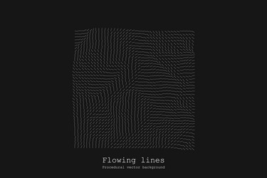 abstract line matrix pattern noise flow dynamic vector image