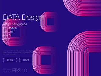 abstract blend background template for web site vector image