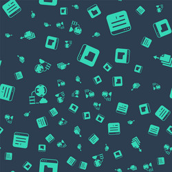 set browser files window network cloud vector image