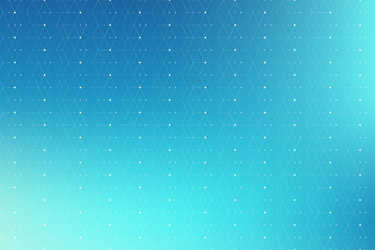 geometric pattern with connected line and dots vector image
