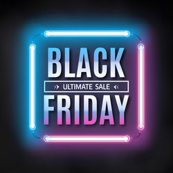 black friday sale design template Vector Image
