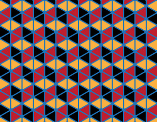 Geometric Triangle Pattern Background vector image