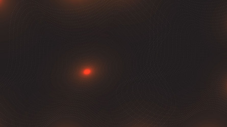 abstract fluid dots particle element on dark vector image