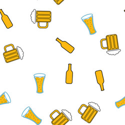 seamless pattern simple abstract alcoholic vector image