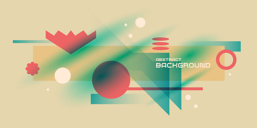 abstract background with simple elements an image vector image