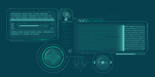 decoding satellite and radio telescope data about vector image