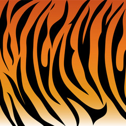 Seamless pattern black tiger print Royalty Free Vector Image