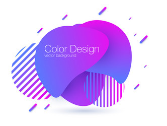 Abstract modern graphic elements gradient vector