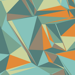 abstract background with colorful triangles vector image